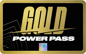 gold pass ticket graphic